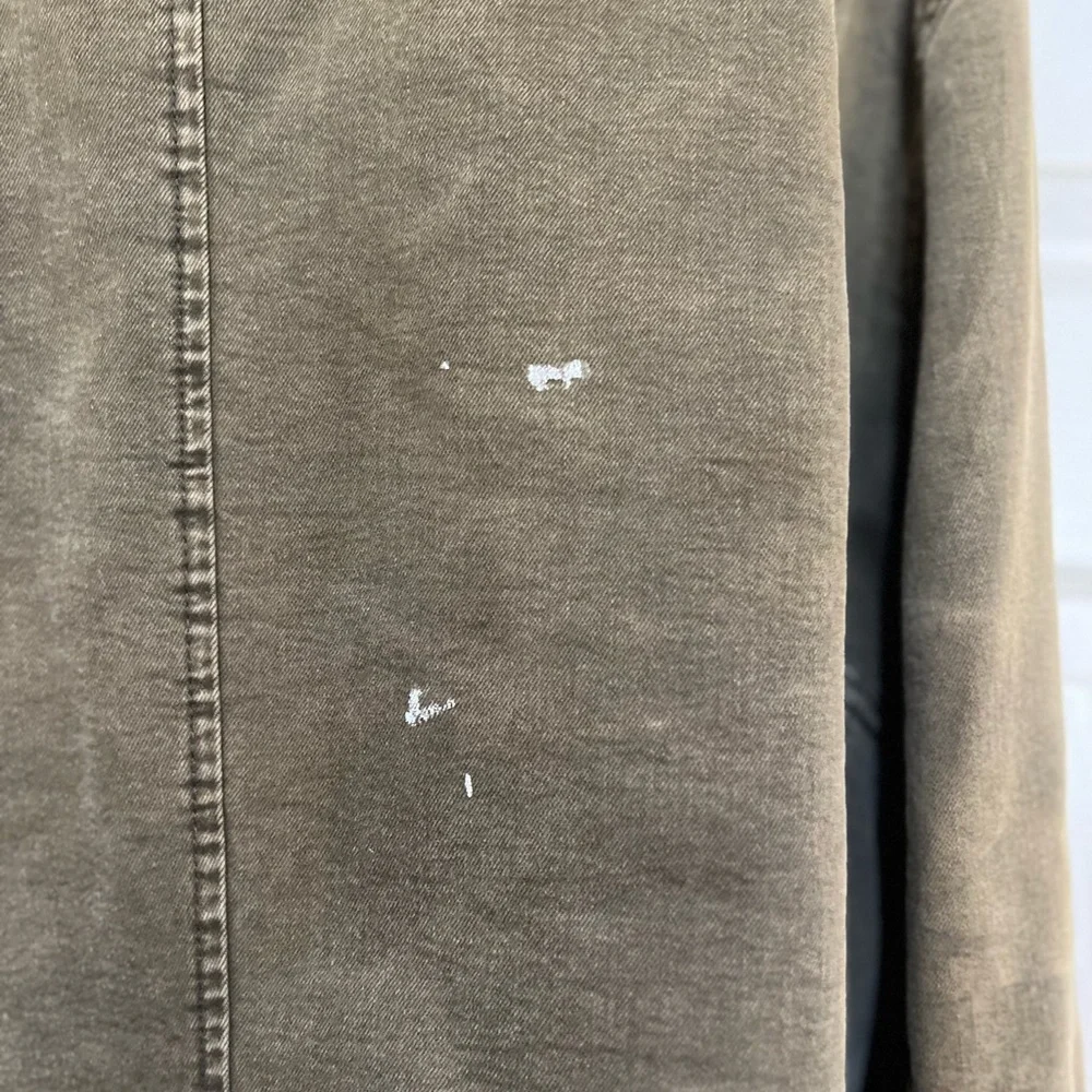 Levi’s Canvas Jacket Coat Mens XL Khaki Utility Military Workwear Chore gorpcore